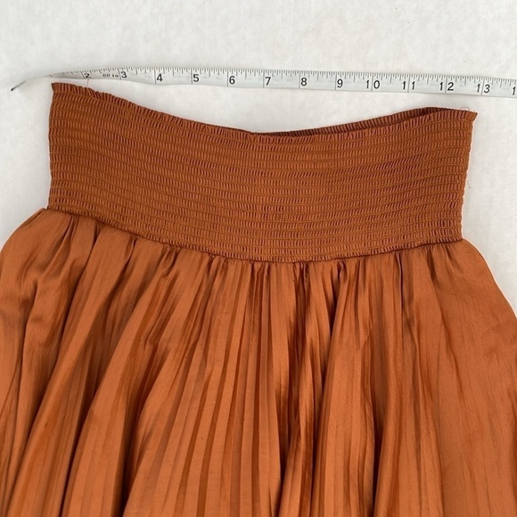 A.L.C. Sonali II Skirt Metallic Copper-Broze - Picture 10 of 16